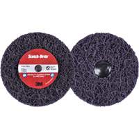 Disque  Clean and Strip  XT Pro Roloc Scotch-Brite, 4" dia., Grain Extra grossier, Carbure de silicium Waymarc Industries Inc