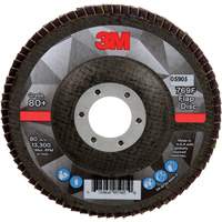 769F Quick Change Flap Disc, 4-1/2" x 7/8", Type 27, 80+ Grit, Ceramic Waymarc Industries Inc