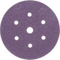 Cubitron II Hookit Clean Sanding Abrasive Disc, 6" Dia., 40+ Grit, Ceramic, C-Weight Waymarc Industries Inc