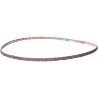 Courroie en toile pour ponceuse Metalite, 3/8" la x 13" lo, Oxyde d'aluminium, Grain Cors&eacute;/P80 Waymarc Industries Inc