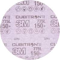 Cubitron II Hookit 775L Series Film Sanding Disc, 6" Dia., 150+ Grit, Ceramic, 3 mils Waymarc Industries Inc