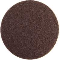 Disque non tiss&eacute; autoagrippant, 4" dia., Grain Cors&eacute;, Oxyde d'aluminium Waymarc Industries Inc