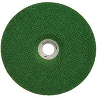 Green Corps Depressed Centre Wheel, 7" x 1/8", 7/8" Arbor, Ceramic, Type 27 Waymarc Industries Inc