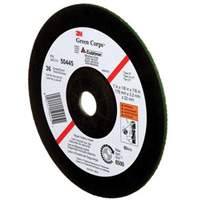 Green Corps Depressed Centre Wheel, 7" x 1/8", 7/8" Arbor, Ceramic, Type 27 Waymarc Industries Inc