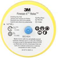 Finesse-it Roloc Finishing Disc Pad, 3" Dia. Waymarc Industries Inc