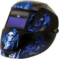 Carrera ArcOne&reg; Hood, 3" L x 4" W View Area, 9 - 13 Shade Range, Blue Waymarc Industries Inc