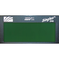 ArcOne<sup>®</sup> Singles<sup>®</sup> High Definition Auto-Darkening Welding Lens, 2" W x 4-1/2" H Viewing Area, For Use With ArcOne<sup>®</sup> NY238 | Waymarc Industries Inc