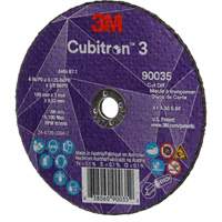 Meule &agrave; tronçonner Cubitron 3, 4" x 1/8", Arbre de 3/8", Type T1, C&eacute;ramique, 21000 Tr/min Waymarc Industries Inc