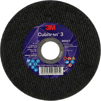 Cubitron 3 Cutting Disc, 5" x 9/32", 3/8" Arbor, Type 41 Waymarc Industries Inc