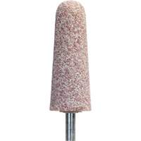 Quantum 5NQM Vitrified Bond Mounted Point, 1" Dia., 36 Grit, Ceramic Alumina Waymarc Industries Inc