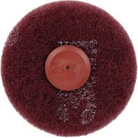 Scotch-Brite Roloc Plus General Purpose Scuffing Wheel, 4" Dia. Waymarc Industries Inc