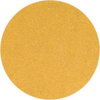 Yellow Hook & Loop Sanding Disc, 5" Dia., P220 Grit, Aluminum Oxide Waymarc Industries Inc