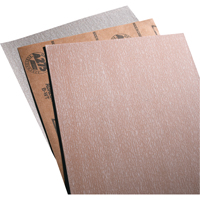 Papier abrasif en feuilles de papier - No-Fil Adalox A275, 9" x 11", Grain 80, Oxyde d'aluminium Waymarc Industries Inc
