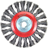 Bosses &agrave; fils nou&eacute;s standards, Dia. 4-1/2", Fils 0,02", Arbre 5/8"-11, Acier Waymarc Industries Inc