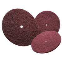 Disque non tiss&eacute; tr&egrave;s r&eacute;sistant Bear-Tex, 6" dia., Grain Tr&egrave;s fin, Oxyde d'aluminium Waymarc Industries Inc