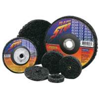 Bear-Tex<sup>®</sup> Rapid Strip Non-Woven Quick-Change Disc, 2" Dia., Extra Coarse Grit, Silicon Carbide NZ839 | Waymarc Industries Inc