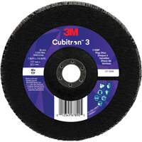 Cubitron 3 Flat Flap Disc 1169F, 7" x 7/8", Type T27, 40+ Grit, Ceramic Waymarc Industries Inc