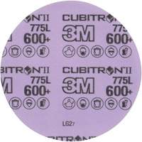 Disque en pellicule Cubitron II Hookit, dia 5", Grain 600+, C&eacute;ramique, 3 mil Waymarc Industries Inc