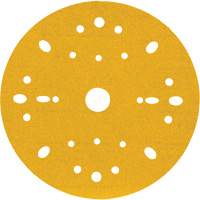 Disque abrasif dor&eacute; Hookit, dia 6", Grain 180, Oxyde d'aluminium, Poids C Waymarc Industries Inc