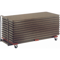 Flat Stacking Table Caddies, 97.5" W x 31.25" D x 36.25" H OG341 | Waymarc Industries Inc