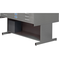 High Base for Steel Plan File Cabinet Waymarc Industries Inc