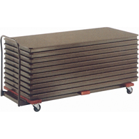 Flat Stacking Table Caddies, 74" W x 31.25" D x 36.25" H OG342 | Waymarc Industries Inc