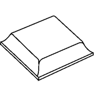 Bumpon Tapered Square Protective Bumpers Waymarc Industries Inc