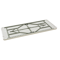 Folding Table, Rectangular, 60" L x 30" W, Polyethylene, White OR328 | Waymarc Industries Inc