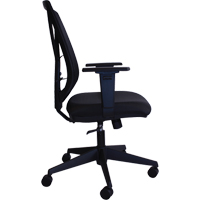 Activ A-47 Synchro Office Chair, Fabric, Black, 275 lbs. Capacity Waymarc Industries Inc