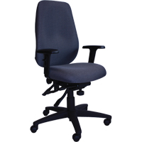 Cierra Petite Series Ergonomic Chairs, Fabric, Grey, 300 lbs. Capacity Waymarc Industries Inc