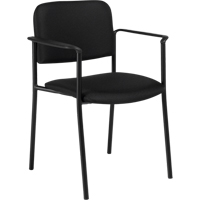Stacking Chairs, Fabric, 32" High, 300 lbs. Capacity, Black OP317 | Waymarc Industries Inc