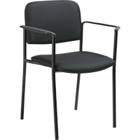 Stacking Chairs, Fabric, 32" High, 300 lbs. Capacity, Charcoal OP318 | Waymarc Industries Inc