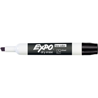 Expo&reg; Whiteboard Marker - Black, Black, Chisel Tip Waymarc Industries Inc