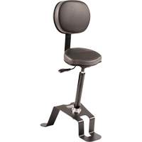 Chaise ergonomique assis-debout TA 300<sup>MC</sup>, Vinyle, Noir OP499 | Waymarc Industries Inc