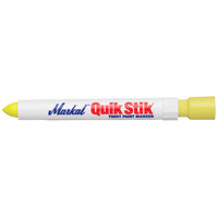 Quik Stik<sup>®</sup> Paint Marker, Solid Stick, Fluorescent Yellow OP543 | Waymarc Industries Inc