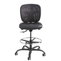 Tabouret robuste Vue, Vinyle, Noir, Capacit&eacute; 350 lb Waymarc Industries Inc