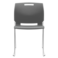 Chair, Plastic, 32-1/2" High, 300 lbs. Capacity, Grey OP935 | Waymarc Industries Inc