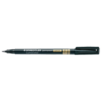 Lumocolor&reg; Permanent Marker, Black, Fine Tip Waymarc Industries Inc