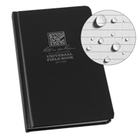 Livre reli&eacute;, Couverture rigide, Noir, 160 Pages, 4-5/8" , 7-1/4"  Waymarc Industries Inc