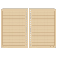 Side-Spiral Notebook, Soft Cover, Tan, 64 Pages, 4-5/8" W x 7" L OQ411 | Waymarc Industries Inc