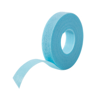 One-Wrap<sup>®</sup> Cable Management Tape, Hook & Loop, 25 yds x 5/8", Self-Grip, Aqua OQ533 | Waymarc Industries Inc