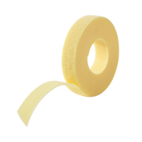 One-Wrap<sup>®</sup> Cable Management Tape, Hook & Loop, 25 yds x 5/8", Self-Grip, Yellow OQ535 | Waymarc Industries Inc