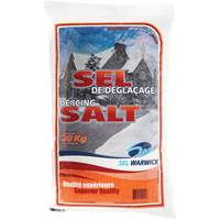 Ice Melting Salt, 44.1 lbs. (20 kg), Bag, -10°C (14°F) Waymarc Industries Inc