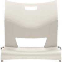 Duet™ Armless Training Chair, Plastic, 33-1/4" High, 350 lbs. Capacity, White OQ779 | Waymarc Industries Inc