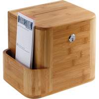 Bamboo Suggestion Box OQ927 | Waymarc Industries Inc