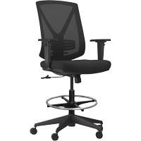 Activ™ Series Synchro-Tilt Adjustable Chair, Fabric/Mesh, Black, 250 lbs. Capacity OQ961 | Waymarc Industries Inc