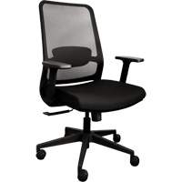 Activ™ Series Synchro-Tilt Office Chair, Fabric/Mesh, Black, 275 lbs. Capacity OQ964 | Waymarc Industries Inc