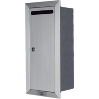 Recessed Collection Box, Wall -Mounted, 16-3/16" x 6-3/8", Aluminum Waymarc Industries Inc
