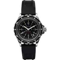 Large Diver's Automatic Watch, Digital, Battery Operated, 41 mm, Black Waymarc Industries Inc