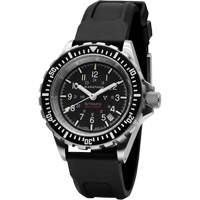 Large Diver's Automatic Watch, Digital, Battery Operated, 41 mm, Black Waymarc Industries Inc